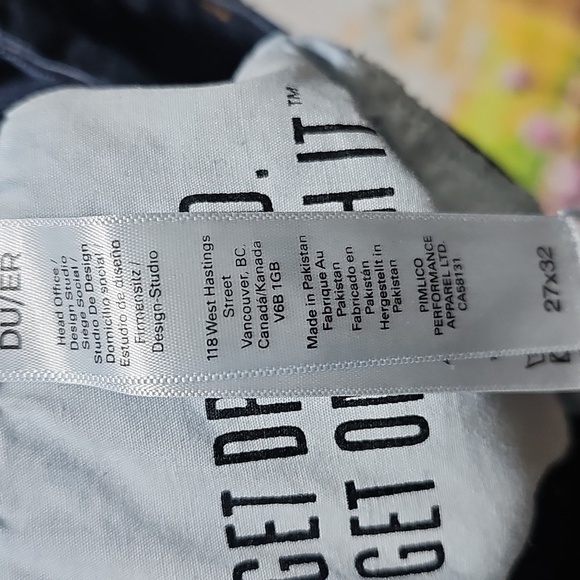 DU/ER Slim Blue Jeans Size 27 - Picture 4 of 7